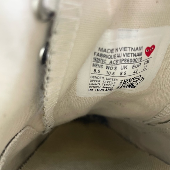 Commes Des Garçons Converse - Picture 5 of 7